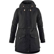 Women - Wool Jackets Fjällräven Singi Wool Padded Parka W - Black