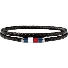 Tommy Hilfiger Double Wrap Bracelet - Black