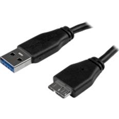 StarTech SuperSpeed Slim USB A - USB Micro-B 3.0 0.5m