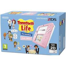 Nintendo 3DS Game Consoles Nintendo New 2DS Pink/White - Tomodachi Life