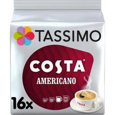 Tassimo Costa Americano 144g 16pcs 1pack