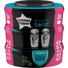 White Nappy Sacks Tommee Tippee Sangenic Twist & Click Refill 3-pack