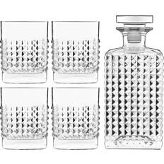 Transparent Whiskey Carafes Luigi Bormioli Mixology Elixir Whiskey Carafe 5pcs