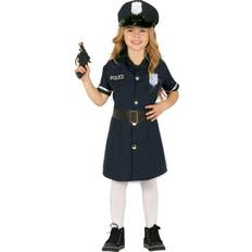 Fiestas Guirca Child Police Girl Costume