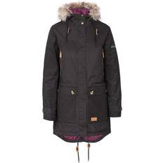 Trespass Women's Clea Waterproof Parka - Black