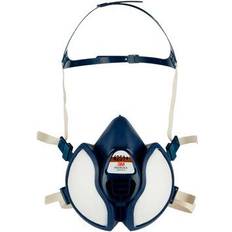 Blue - Safety Helmets Headgear 3M Maintenance Free Half Mask FFA1P2 R D Filters 4251+