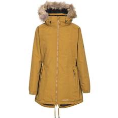 Trespass S - Women Outerwear Trespass Celebrity Fleece Lined Parka Jacket - Golden Brown