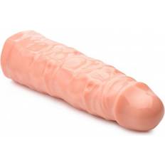 TPR Penis Sleeves Sex Toys Size Matters 3" Flesh Penis Enhancer Sleeve