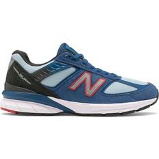 New Balance 990v5 M - Andromeda Blue with Team Red & Black