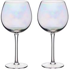 Handwash Drink Glasses KitchenCraft BarCraft Iridescent Gin Drink Glass 50cl 2pcs