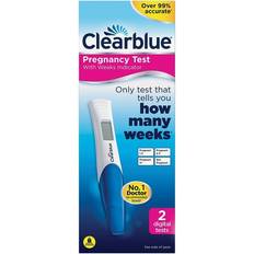 Digital Self Tests Clearblue Digitalt Pregnacy Test with Weeks Iindicator 2-pack