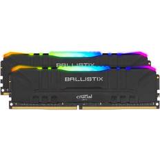 Crucial Ballistix Black RGB LED DDR4 3200MHz 2x32GB (BL2K32G32C16U4BL)