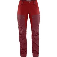 Fjällräven Keb Trousers Curved W Reg - Dark Garnet/Plum