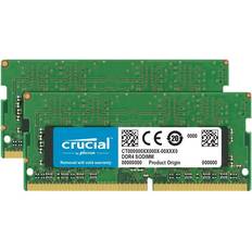 Sodimm ddr4 64gb Crucial SO-DIMM DDR4 2666MHz 2x32GB (CT2K32G4SFD8266)