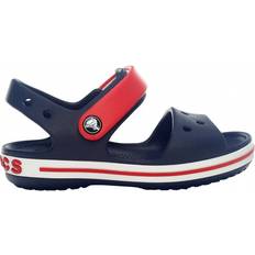 Sandals Children's Shoes Crocs Kid's Crocband Sandal - Navy/Red