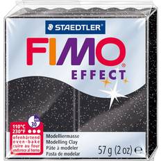 Black Polymer Clay Staedtler Fimo Effect Stone Stardust 57g