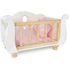 Le Toy Van Sleigh Doll Cot & Crib