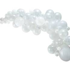 Ginger Ray Balloon Arch Kit White 70-pack