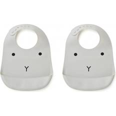 Liewood Tilda Silicon Bib 2-pack Rabbit