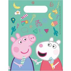 Childrens Parties Wrapping Paper & Gift Wrapping Supplies Party Bags Peppa Pig 6-pack