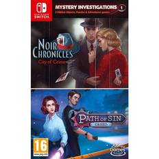 Mystery Investigations 1: Noir Chronicles: City of Crime + Path of Sin: Greed (Switch)