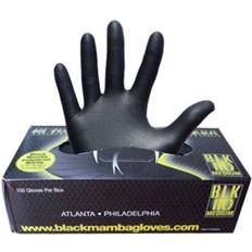 Black Mamba Nitrile Work Gloves 100-pack