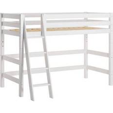 HoppeKids Premium Midhigh Bed with Ladder 53.9x82.3"