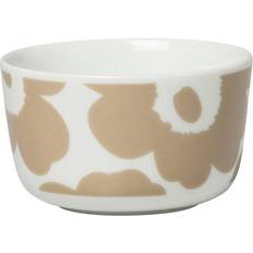 Beige Breakfast Bowls Marimekko Unikko Breakfast Bowl 25cl 9.5cm