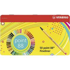 Stabilo Point 88 Metal Box of 50pcs