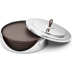 Silver Coasters Georg Jensen Manhattan Coaster 12cm 4pcs