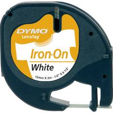 Dymo Labeling Tapes Dymo LetraTag Iron-On White