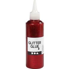 Red Glitter Glue Creotime Glitter Glue Red 118ml