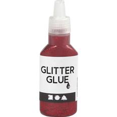 Red Glitter Glue Creotime Glitter Glue Red 25ml