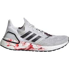 Adidas UltraBOOST 20 - Crystal White/Core Black/Solar Red