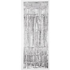 Amscan Curtain Metallic Silver