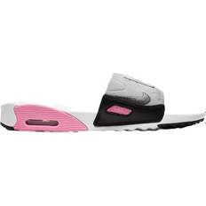 Nike Air Max - Women Slides Nike Air Max 90 W - White/Rose/Light Smoke Grey/Smoke Grey