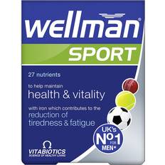 L-Arginine Vitamins & Minerals Vitabiotics Wellman Sport 30 pcs