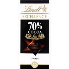Lindt Chocolates Lindt Excellence Dark 70% Bar 100g