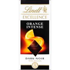 Lindt Excellence Orange Intense Dark Chocolate 100g 1pack