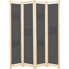 vidaXL 4 Panels Room Divider 170x160cm