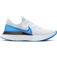 Nike React Infinity Run Flyknit M - True White/White/Pure Platinum/Photo Blue