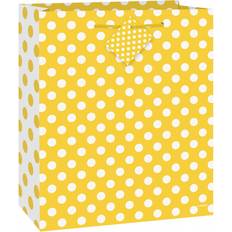 Unique Party Party Bags Yellow/White