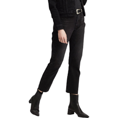 Levi's W32 - Women Trousers & Shorts Levi's 501 Crop Jeans - Black Heart