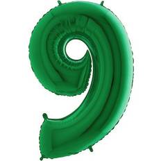 Foil Ballon Number 9 Green