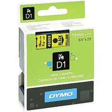 Dymo Labeling Tapes Dymo Label Cassette D1 Black on Yellow 1.9cmx7m