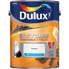 Dulux Ceiling Paints - Grey - Indoor Use Dulux Easycare Washable & Tough Wall Paint, Ceiling Paint Timeless 5L