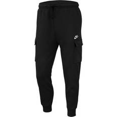 Loose Trousers Nike Club Fleece Cargo Pants - Black/White