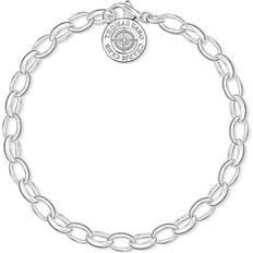 Thomas Sabo Charm Bracelet - Silver/Diamonds