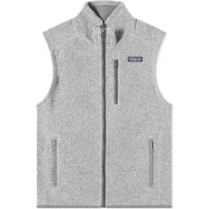 Grey - Men - S Vests Patagonia Better Sweater Fleece Vest - Stonewash