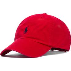 Polo Ralph Lauren Red Caps Polo Ralph Lauren Cotton Chino Baseball Cap - Rl2000 Red/Blue